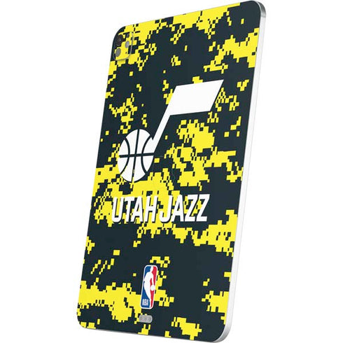 NBA Utah Jazz Grey Digi Camo iPad Pro 13in M4 (2024) Skin