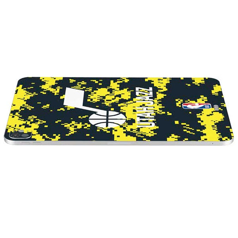 NBA Utah Jazz Grey Digi Camo iPad Pro 13in M4 (2024) Skin