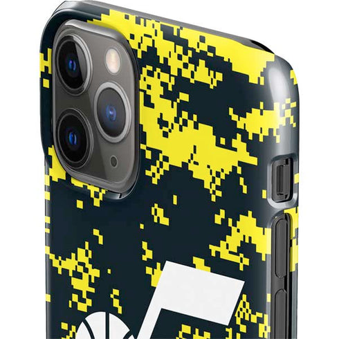 NBA Utah Jazz Grey Digi Camo iPhone 11 Pro Lite Case