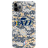 NBA Utah Jazz Grey Digi Camo iPhone Cases