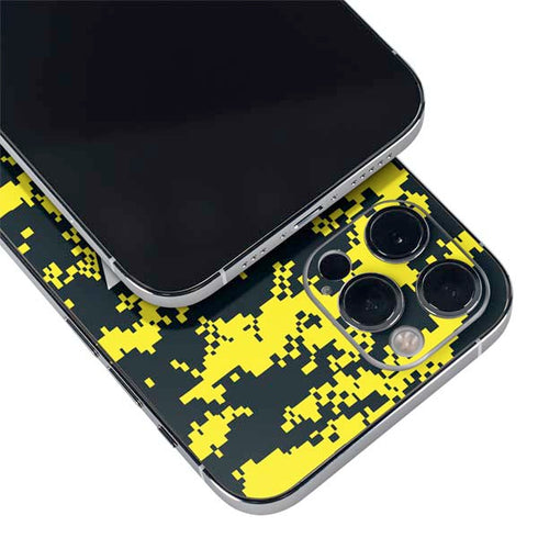 NBA Utah Jazz Grey Digi Camo iPhone 12 Pro Skin