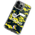 NBA Utah Jazz Grey Digi Camo iPhone 13 Pro Clear Case