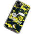 NBA Utah Jazz Grey Digi Camo iPhone 14 Clear Case
