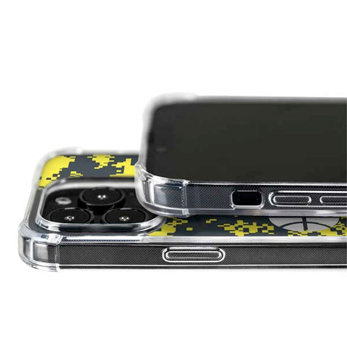 NBA Utah Jazz Grey Digi Camo iPhone 14 Pro MagSafe Case