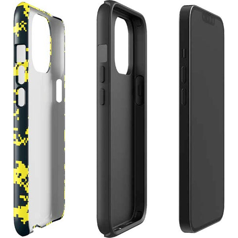 NBA Utah Jazz Grey Digi Camo iPhone 15 Pro Max Impact Case