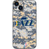 NBA Utah Jazz Grey Digi Camo iPhone 15 Skin