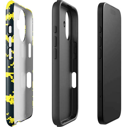 NBA Utah Jazz Grey Digi Camo iPhone 16 Impact Case