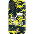 NBA Utah Jazz Grey Digi Camo iPhone 16 Plus Impact Case