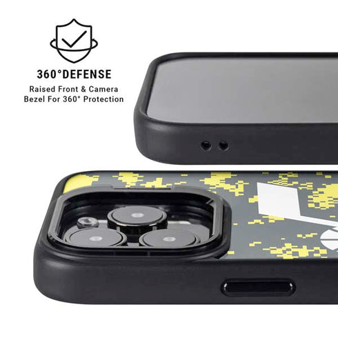 NBA Utah Jazz Grey Digi Camo iPhone 16 Pro Kickstand Case