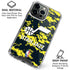 NBA Utah Jazz Grey Digi Camo iPhone 16 Pro Max Clear Case