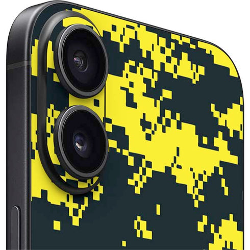 NBA Utah Jazz Grey Digi Camo iPhone 16 Skin