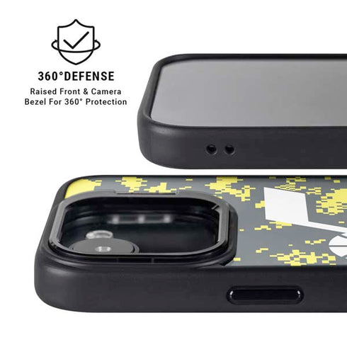 NBA Utah Jazz Grey Digi Camo iPhone 16e Kickstand Case