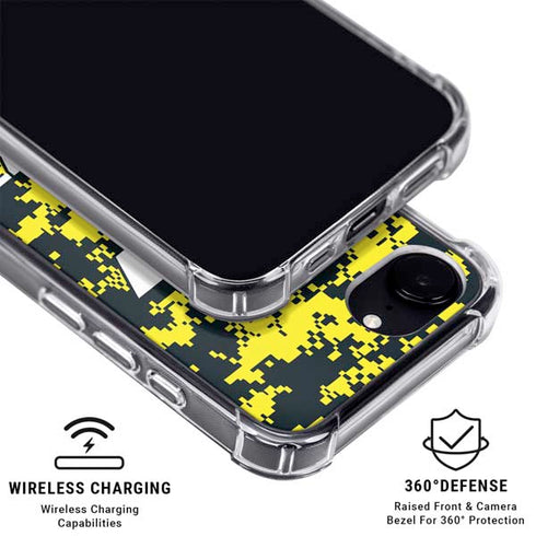NBA Utah Jazz Grey Digi Camo iPhone 16e MagSafe Case