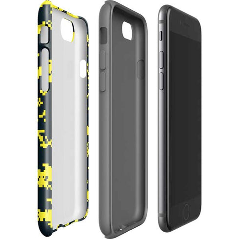 NBA Utah Jazz Grey Digi Camo iPhone SE (2nd & 3rd Gen) Pro Case