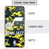 NBA Utah Jazz Grey Digi Camo iPhone SE (2nd & 3rd Gen) Skin