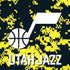 NBA Utah Jazz Grey Digi Camo iPhone XS Max Skin