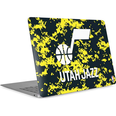 NBA Utah Jazz Grey Digi Camo Apple MacBook Air Skin