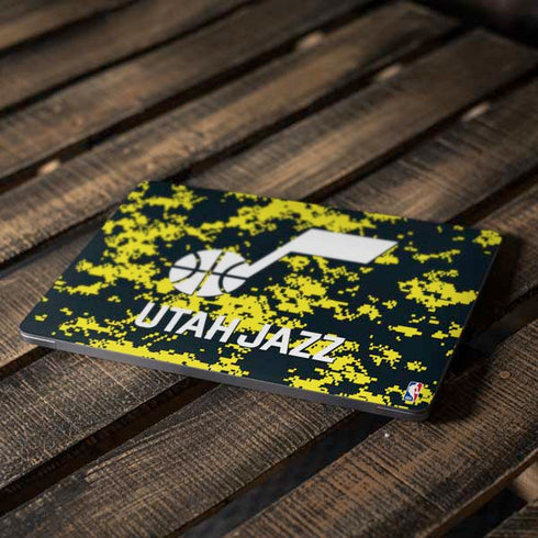 NBA Utah Jazz Grey Digi Camo Apple MacBook Air Skin