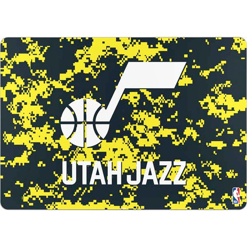 NBA Utah Jazz Grey Digi Camo MacBook Air 15 in (2023) Skin