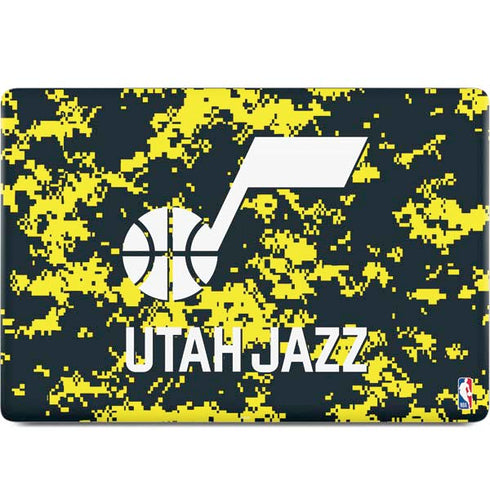 NBA Utah Jazz Grey Digi Camo MacBook Skins