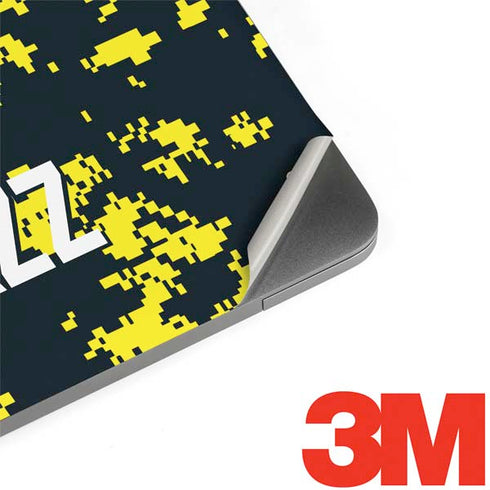 NBA Utah Jazz Grey Digi Camo MacBook Skins