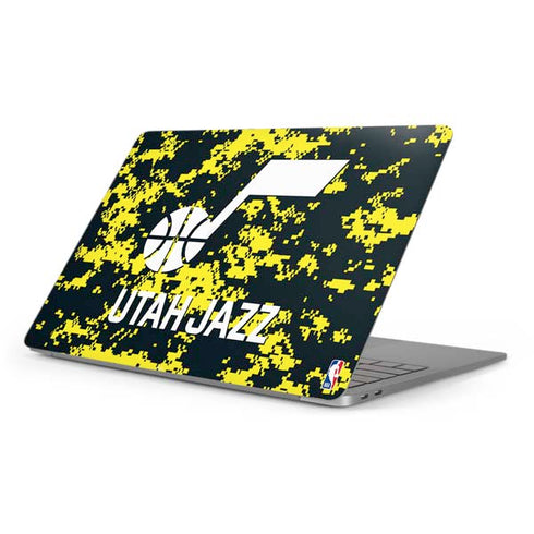 NBA Utah Jazz Grey Digi Camo Apple MacBook Pro 16-inch Skin