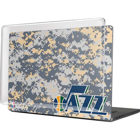 NBA Utah Jazz Grey Digi Camo MacBook Cases
