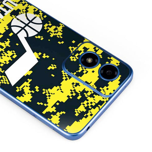 NBA Utah Jazz Grey Digi Camo Moto G Play 4G (2024) Skin