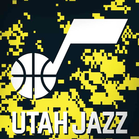 NBA Utah Jazz Grey Digi Camo Moto G6 Skin