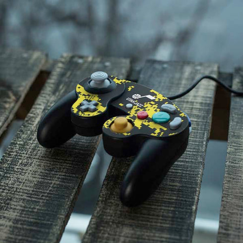 NBA Utah Jazz Grey Digi Camo Nintendo GameCube Controller Skin