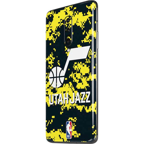 NBA Utah Jazz Grey Digi Camo OnePlus 7 Pro Skin