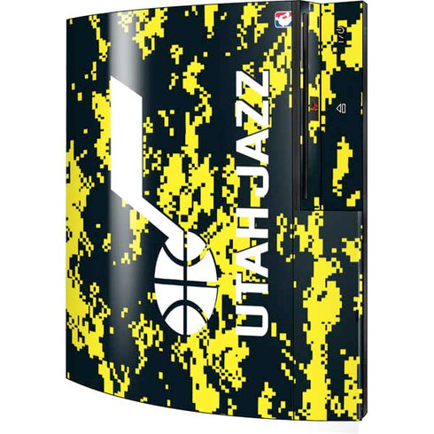 NBA Utah Jazz Grey Digi Camo Playstation 3 & PS3 Skin