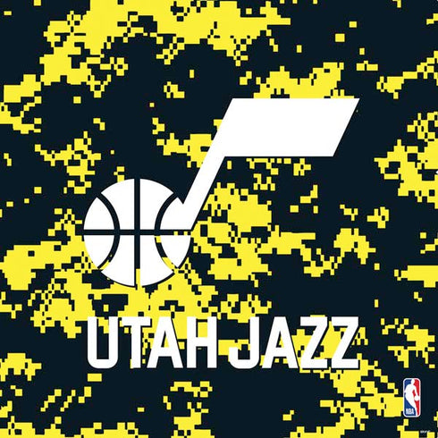 NBA Utah Jazz Grey Digi Camo PS4 Console and Controller Bundle Skin