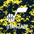 NBA Utah Jazz Grey Digi Camo PS4 Console Skin