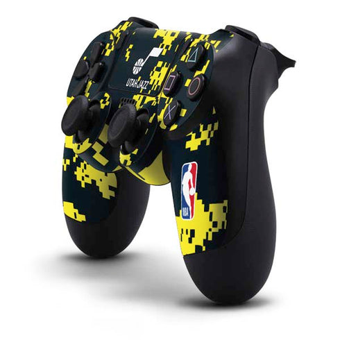 NBA Utah Jazz Grey Digi Camo PS4 Controller Skin