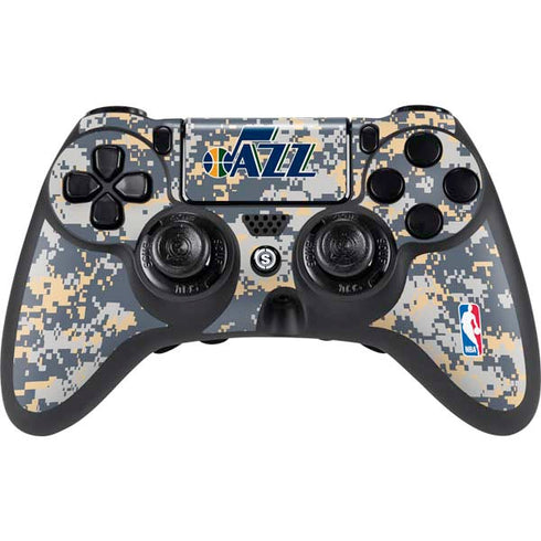 NBA Utah Jazz Grey Digi Camo PlayStation PS4 Skins