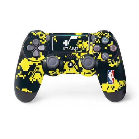 NBA Utah Jazz Grey Digi Camo PS4 Pro/Slim Controller Skin