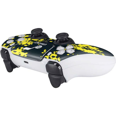 NBA Utah Jazz Grey Digi Camo PS5 Controller Skin