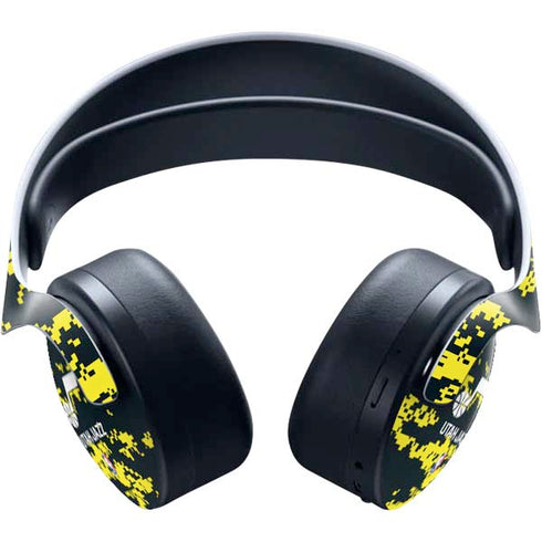 NBA Utah Jazz Grey Digi Camo PULSE 3D Wireless Headset for PS5 Skin