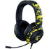 NBA Utah Jazz Grey Digi Camo Razer Kraken X Skin