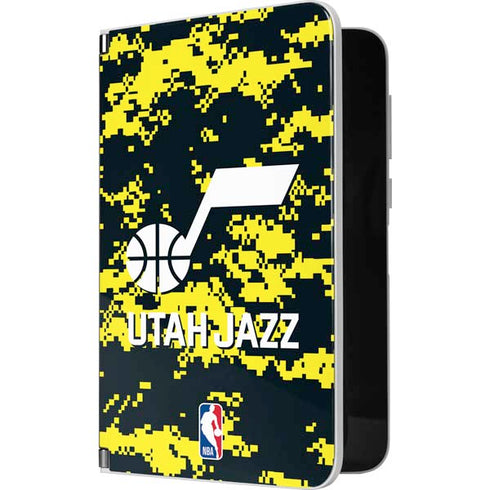 NBA Utah Jazz Grey Digi Camo Surface Duo Skin