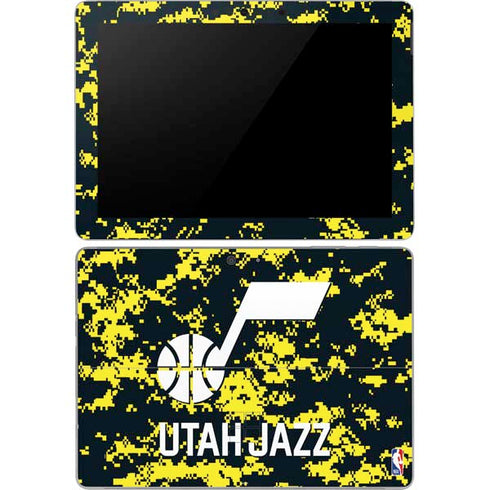 NBA Utah Jazz Grey Digi Camo Surface Go Skin