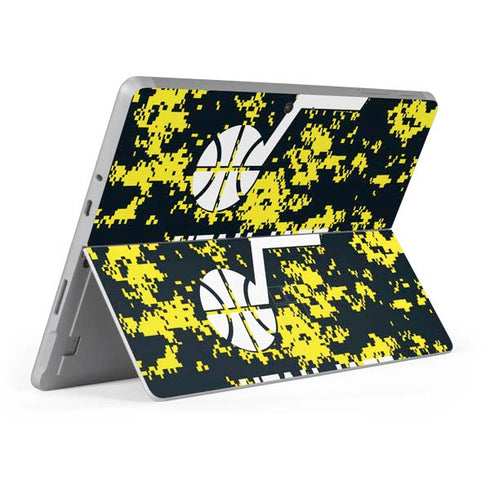 NBA Utah Jazz Grey Digi Camo Surface Go Skin