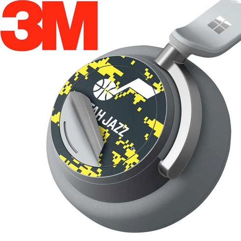 NBA Utah Jazz Grey Digi Camo Surface Headphones Skin