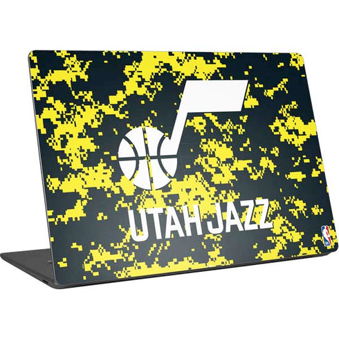 NBA Utah Jazz Grey Digi Camo Surface Laptop 4 15in Skin