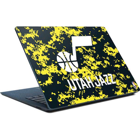 NBA Utah Jazz Grey Digi Camo Surface Laptop Skin