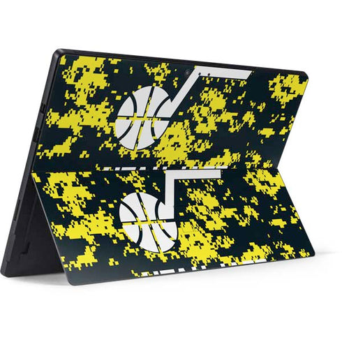 NBA Utah Jazz Grey Digi Camo Surface Pro 6 Skin