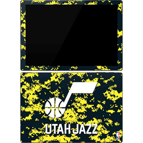 NBA Utah Jazz Grey Digi Camo Surface Pro 7 Skin