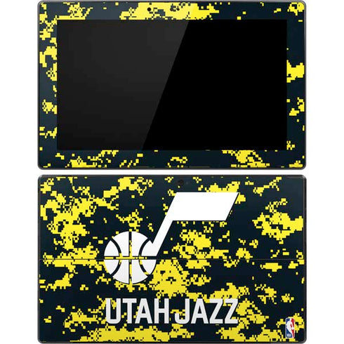 NBA Utah Jazz Grey Digi Camo Surface Pro Tablet Skin