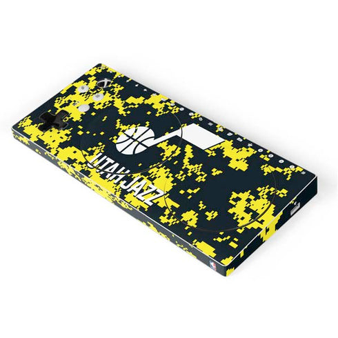NBA Utah Jazz Grey Digi Camo Xbox Adaptive Controller Skin